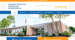 Desktop Screenshot of danvillehealthandrehab.com