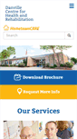 Mobile Screenshot of danvillehealthandrehab.com